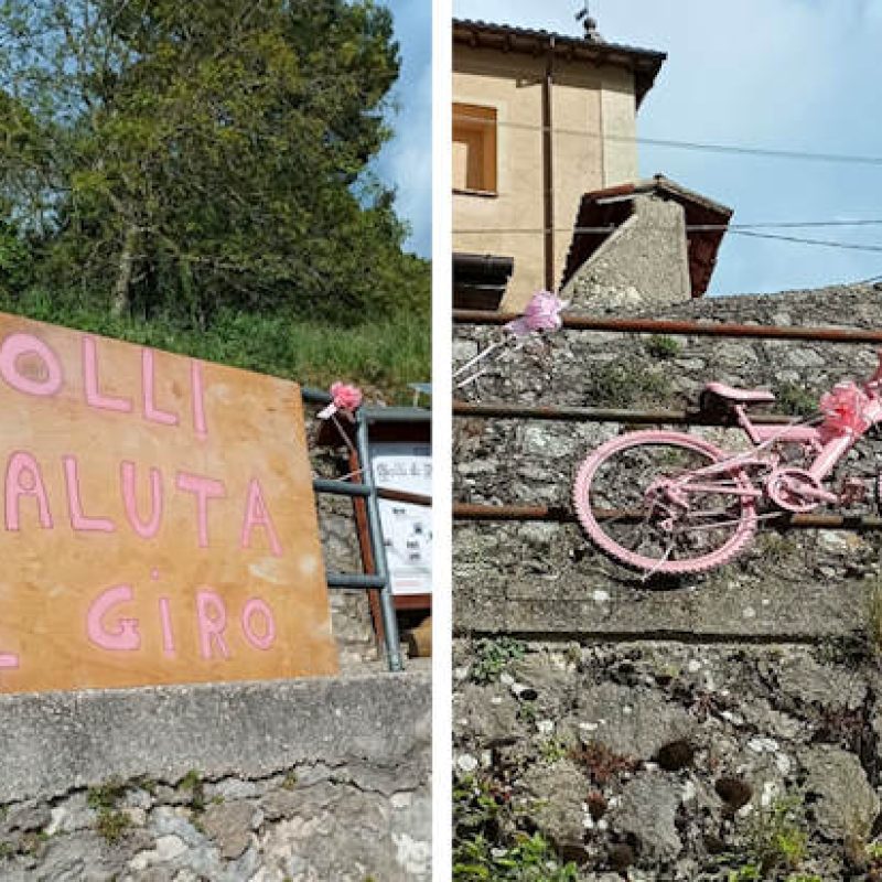 Colli di Monte Bove celebra il Giro d'Italia, Giovani Colli: "Omaggio alla Corsa Rosa che purtroppo non tocca il nostro paese"