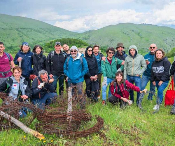 Comunità a Misura d’Orso: imprenditori dell'Appennino centrale in campo a Ortona dei Marsi per il ripristino ambientale