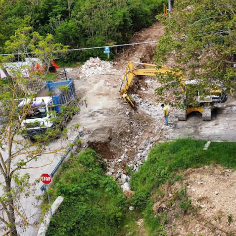 Mitigazione del rischio idrogeologico a Luco dei Marsi, sindaca De Rosa: "I lavori avanzano a pieno regime"