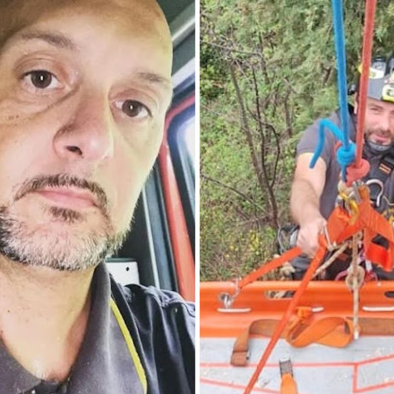 Nico Civitella ed Emanuele Capone: riprendono oggi le operazioni per il recupero dei corpi dei due Vigili del Fuoco