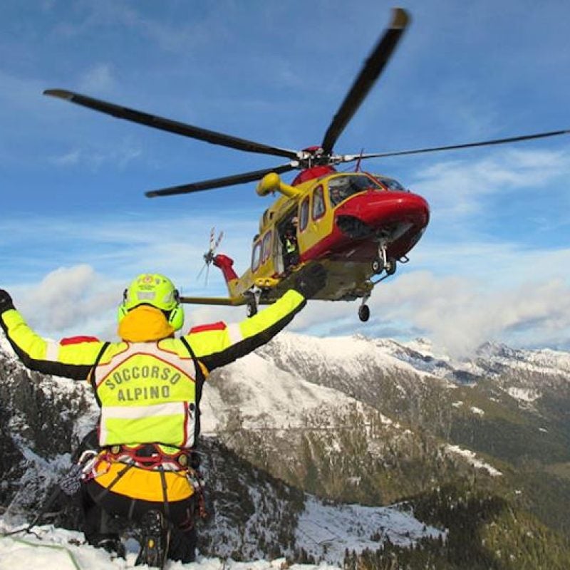 Infortunio in montagna: escursionista salvato dal CNSAS dopo una notte al bivacco