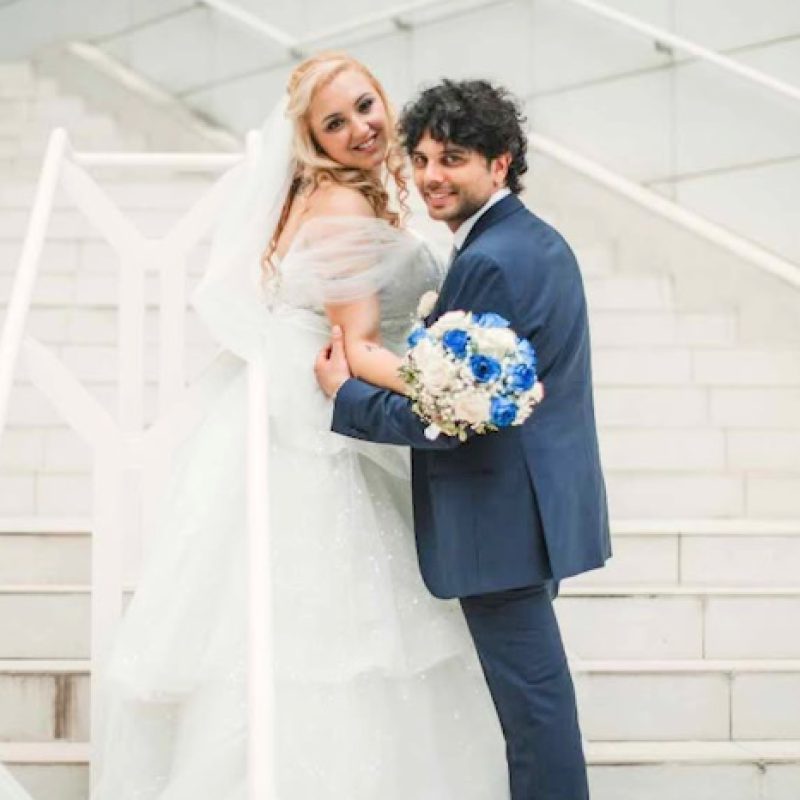 Foto di nozze nel Dipartimento di Scienze Umane dell'Università dell'Aquila: "Simbolo del nostro amore"