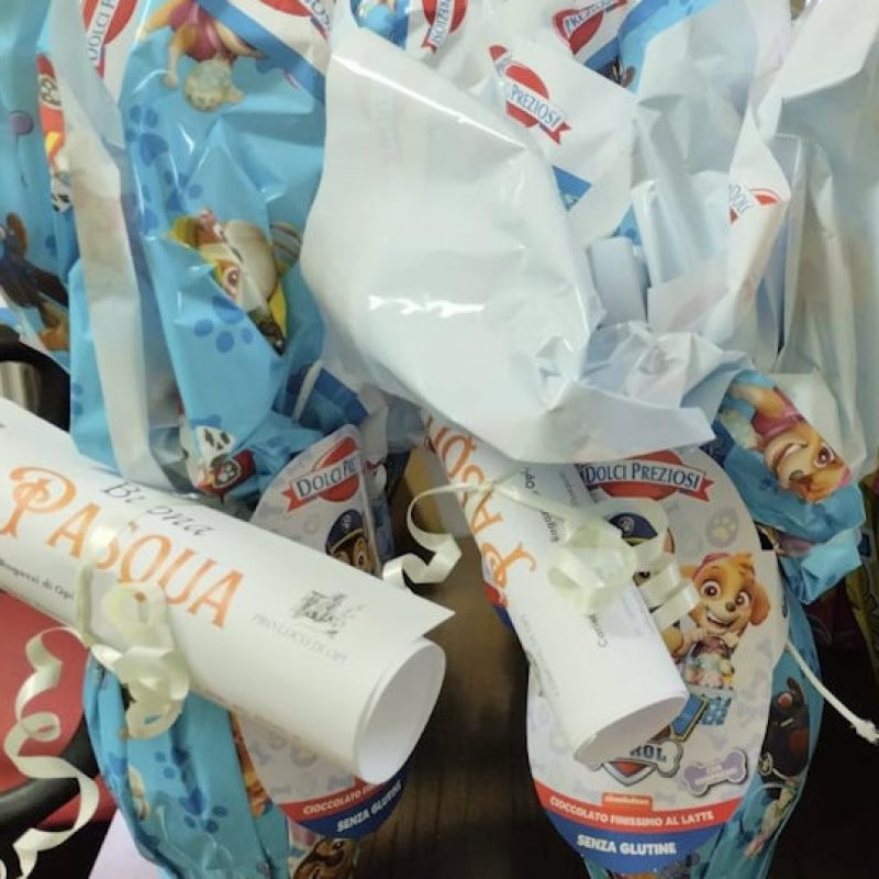 Pasqua a Opi: Comune e Pro Loco donano uova ai bambini e ai ragazzi del paese